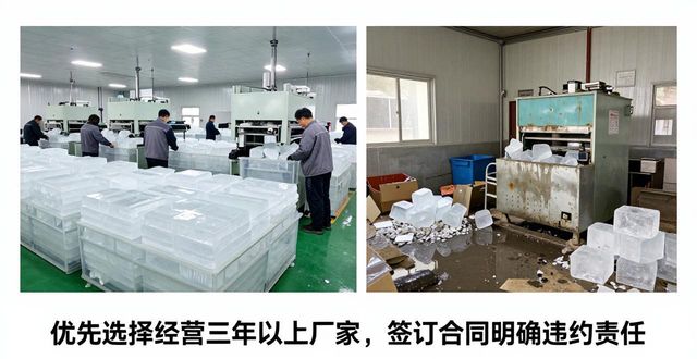 工业冰块批发厂家哪家靠谱 杭州良臣制冰厂